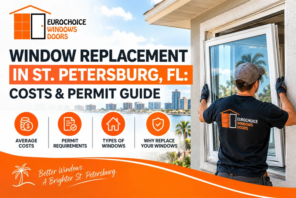 Window replacement in St. Petersburg, FL - costs and permit guide